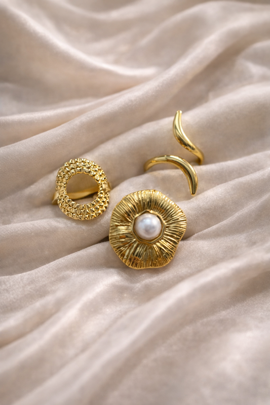 Royal Glam Ring Set of 2