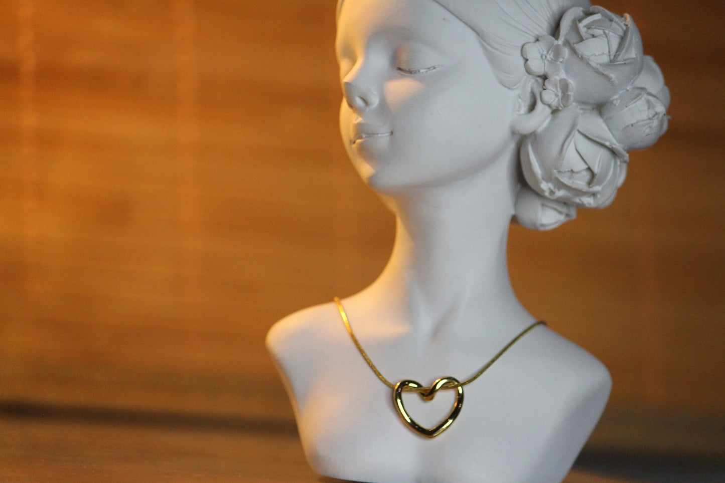 Open Heart necklace