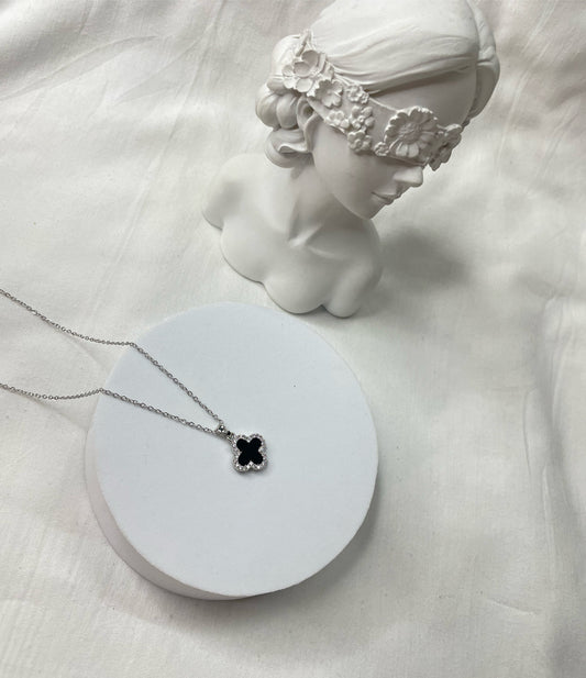 Silver Clover Necklace