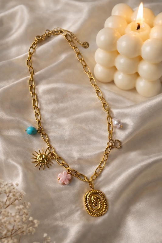 Multi Charm Necklace