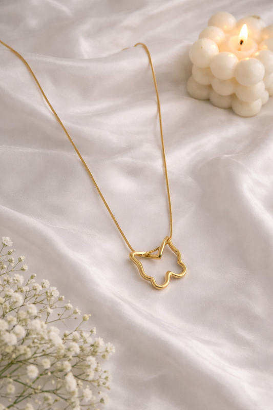 Butterfly Minimal Necklace
