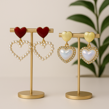 Date Earrings Set of 2