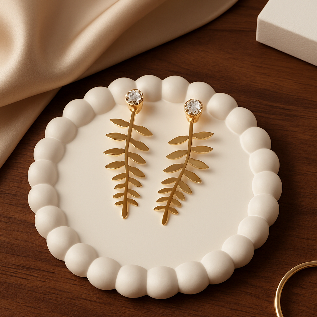 Statement Leaf Earrings