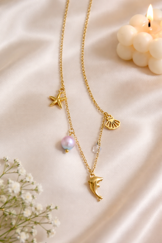 Tiny Multi Charm Necklace