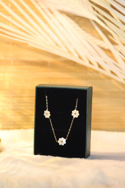 Flower Charm Necklace