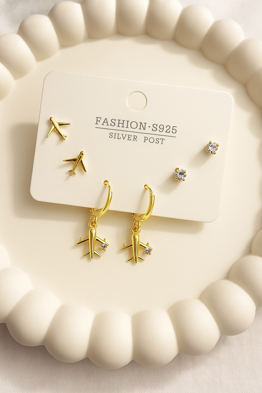 Airplane Earrings